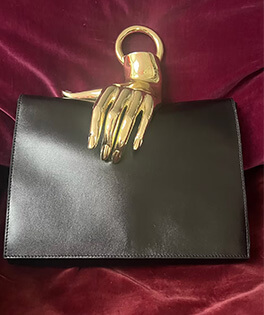 Marie Beltrami – Sculpted Hand Leather Handbag